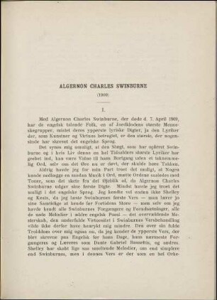 Algernon Charles Swinburne (1909)