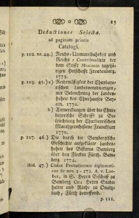 15-28, Deductiones Selectae.