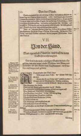 VII. Von der Sünd.