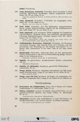 Verschiedenes (Nr. 348-350)