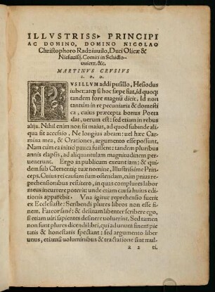 3-9, Illustriss. Principi Ac Domino, ...