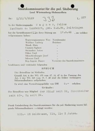 Wagner, Julius