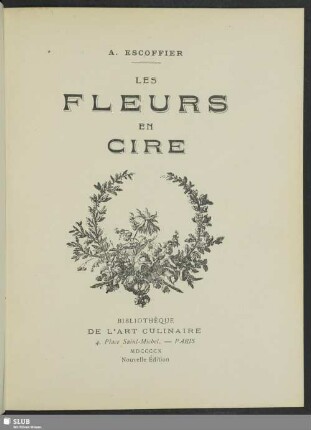 Les fleurs en cire