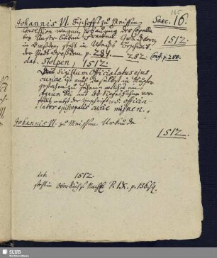 Bl. 165-174. Saec. 16