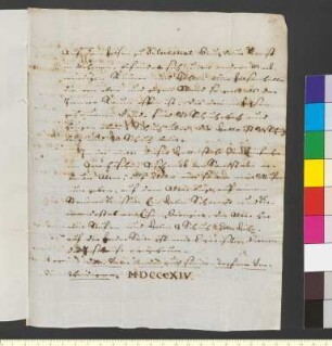 Brief von Römisch, Franz Zacharias an Goethe, Johann Wolfgang von