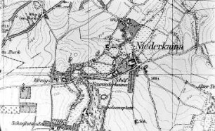 Bautzen-Niederkaina. Meßtischblatt, Sekt. Bautzen, Nr. 4852