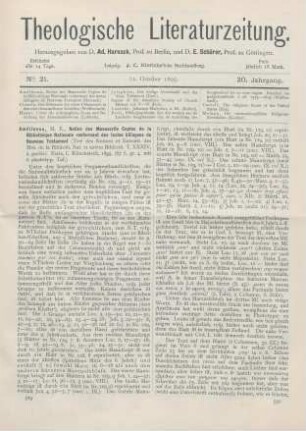 529-531 [Rezension] Amélineau, M. E., Notice des Manuscrits Coptes de la Bibliothèque Nationale renfermant des textes bilingues du Nouveau Testament