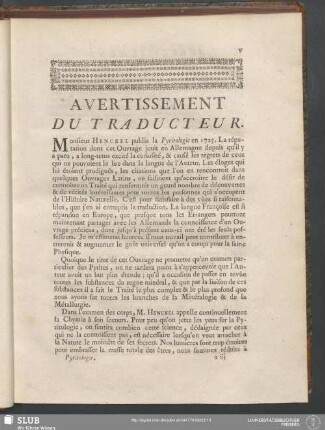 Avertissement Du Traducteur