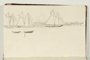 Segelschiffe und Boote - Regatta vor Travemünde