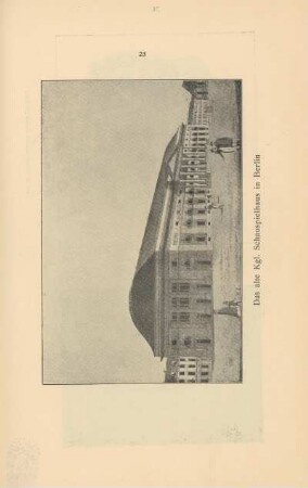 Das alte Kgl. Schauspielhaus in Berlin