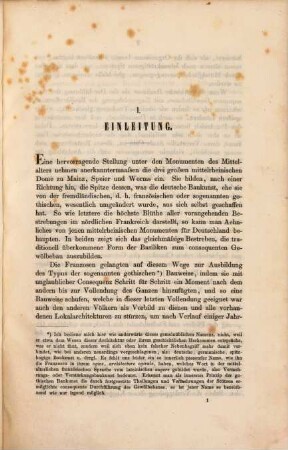 Die romanischen Dome des Mittelrheins zu Mainz, Speier, Worms