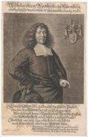 Wilhelm Stirn, Apotheker in Nürnberg; geb. 16. Oktober 1628; gest. 23. Juli 1677