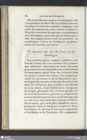 X. Système des îles de Corse et de Sardaigne