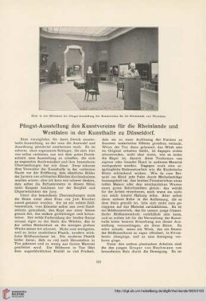Pfingst-Ausstellung des Kunstvereins für die Rheinlande und Westfalen in der Kunsthalle zu Düsseldorf