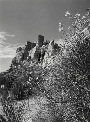 Ruine des Schlosses Les Baux i. d. Alpilles