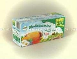 Bio-Kräutertee, Packung (leer)