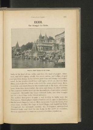 XXXIII. The Struggle for India.