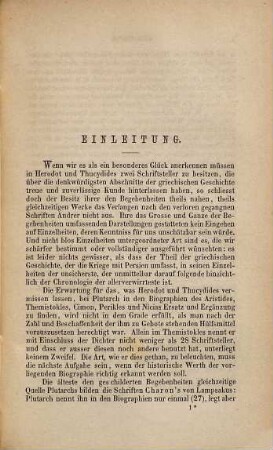 Ausgewählte Biographien des Plutarch, 3. Themistokles und Perikles