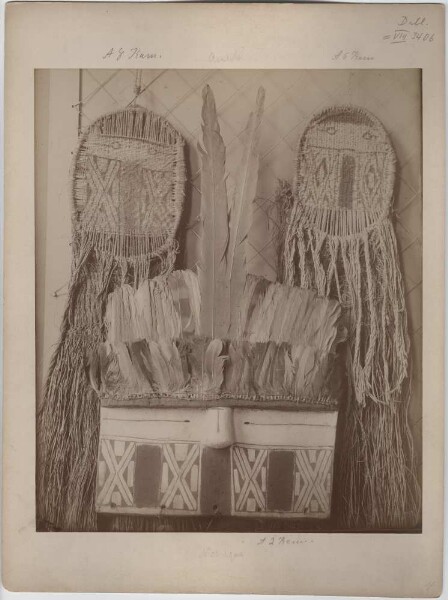 Masks collected by Karl von den Steinen during the 2nd Xingu Expedition