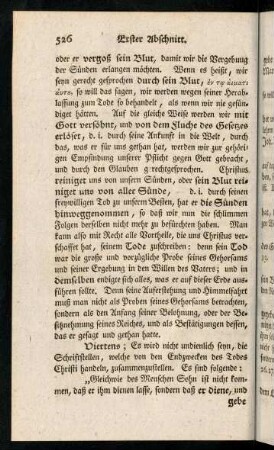 526-536, Viertens; Es wird nicht undienlich seyn, die ...