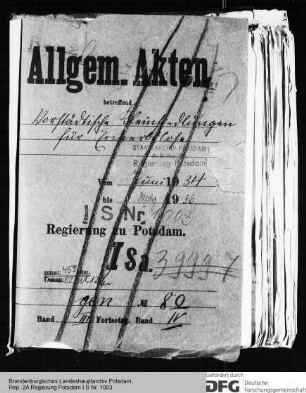 Vorstädtische Kleinsiedlungen, insbesondere für Erwerbslose. Allgemeines