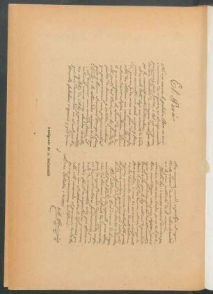 Autógrafo de A. Raimondi