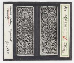 St. Gallen, Stiftsbibliothek: Tuotilo-Einband (Tuotilotafel). Ende 9./10. Jhd.