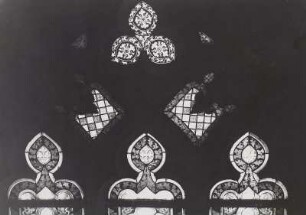 Detailansicht der Fenster des Chores