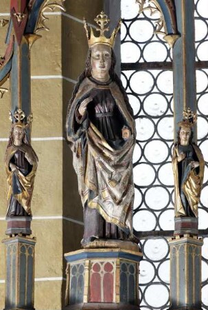 Hochaltar — Die Heilige Katharina