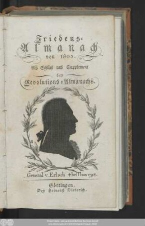 1803: Friedens-Almanach