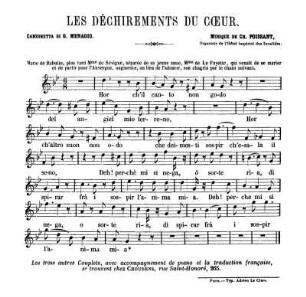 Les Déchirements Du Cœur.