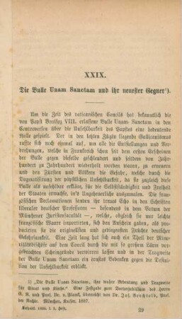 449-483 Die Bulle Unam Sanctam und ihr neuester Gegner