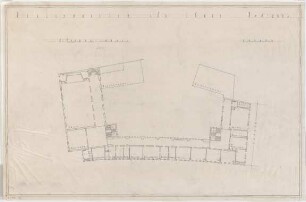 Grund, Peter; Lünen; Real-Gymnasium - Grundriss 1. OG