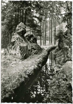 Grabentour. Grabentour, Ruhefelsen