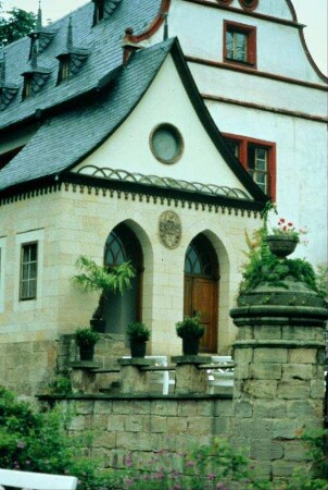 Giebelansichten des Schlosses
