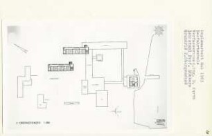 Seefahrtschule (Diplomarbeit bei Kurt Dübbers): Grundrisse 2. - 3. Obergeschoss 1:200