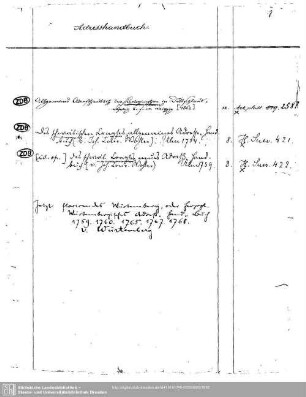 Adresshandbuch