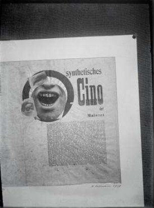 Synthetisches Cino der Malerei