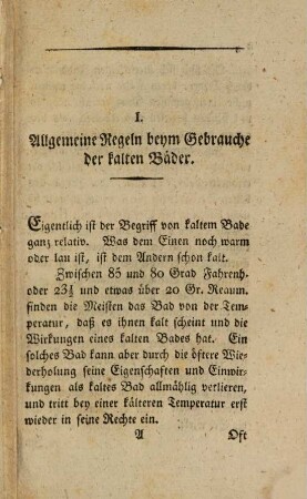 Allgemeine Badenregeln zum Gebrauche für Badelustige überhaupt und diejenigen insbesondere, welche sich des Seebades in Doberan bedienen