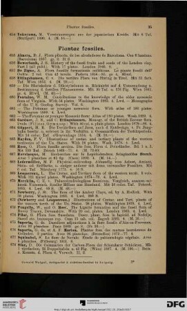 Plantae fossiles (Nr. 655-678)