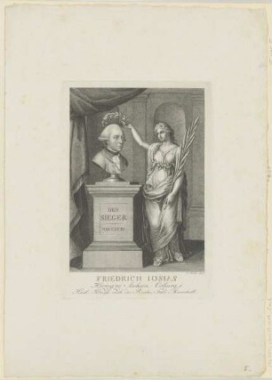 Bildnis des Friedrich Josias von Sachsen-Coburg-Saalfeld