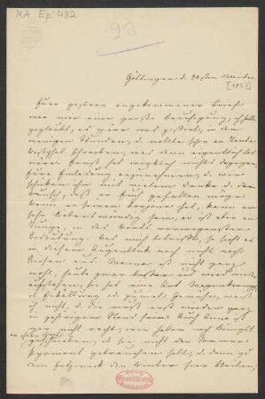 Brief an Paul Mendelssohn Bartholdy und Albertine Mendelssohn-Bartholdy : 30.11.1857