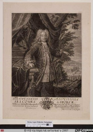 Bildnis Franz Anton Reichsgraf von Sporck