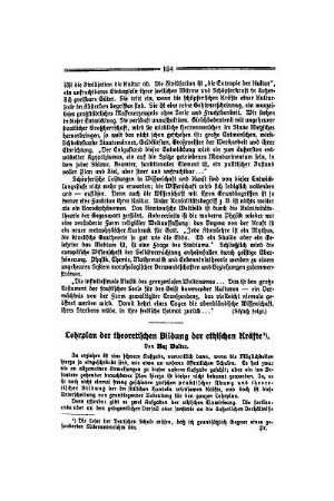 Lehrplan der theoretischen Bildung der ethischen Kräfte