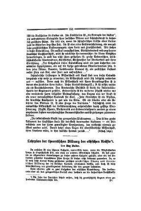 Lehrplan der theoretischen Bildung der ethischen Kräfte
