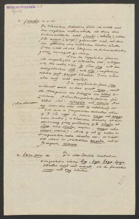 Brief an Jacob Grimm : 30.06.1842-27.10.1854