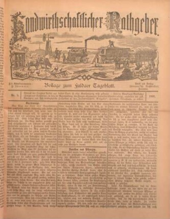 3: Beilage vom Montag, 28. Januar 1901