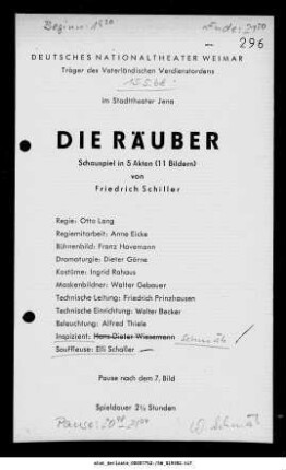 Die Räuber