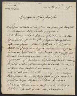 Brief an Friedrich Wilhelm Jähns : 12.11.1878