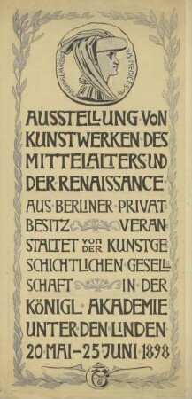 Ausstellung von Kunstwerken des Mittelalters und der Renaissance